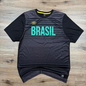 brasil‎ umbro training jersey soccer kit